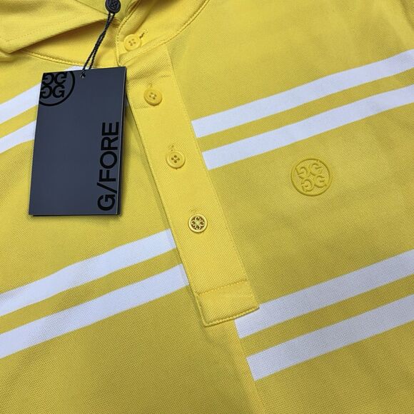 G/Fore Mens Polo Golf Shirt  Size Medium NWT! - Picture 2 of 6